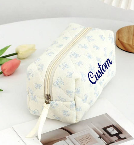 Bow Makeup Bag