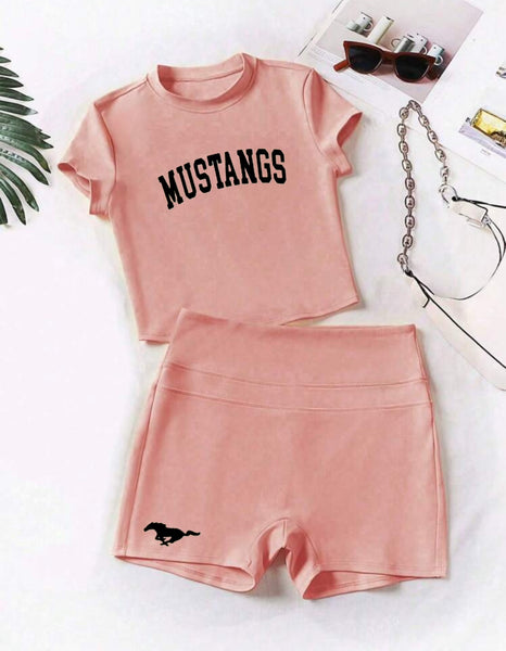 Baby Tee and Shorts Set