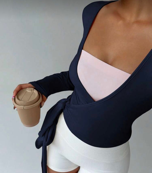 Wrap Long Sleeve