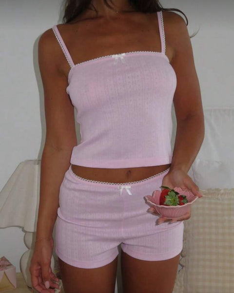 Lacey Tank and PJ Shorts Set