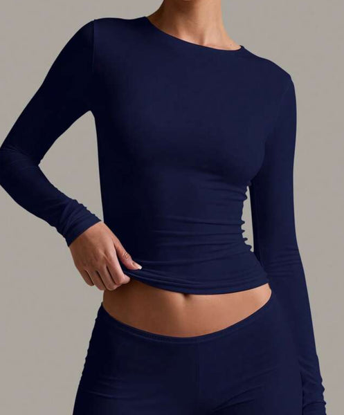 Smooth Fitted Long Sleeve