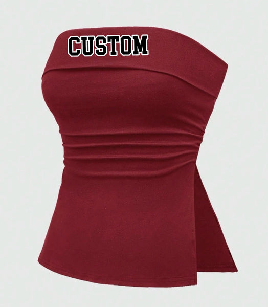 Slit Side Tube Top