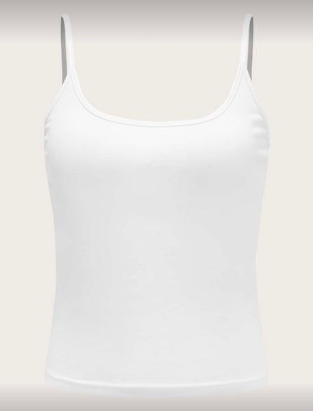 Oval Longer Skinny Strap Tank