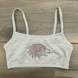 Rhinestone Cami Crop Top