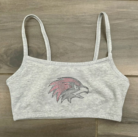 Rhinestone Cami Crop Top