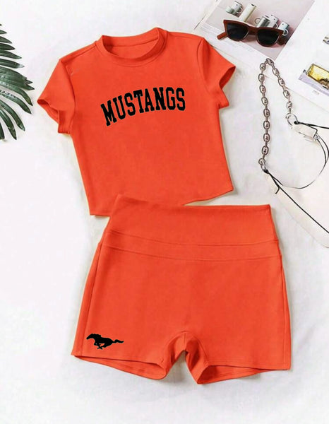 Baby Tee and Shorts Set