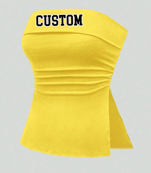 Slit Side Tube Top