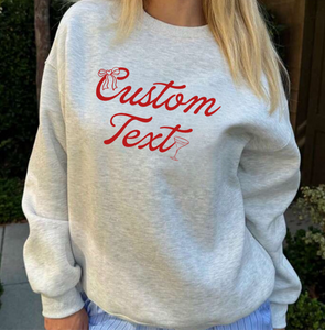 Script Martini Crewneck