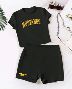 Baby Tee and Shorts Set