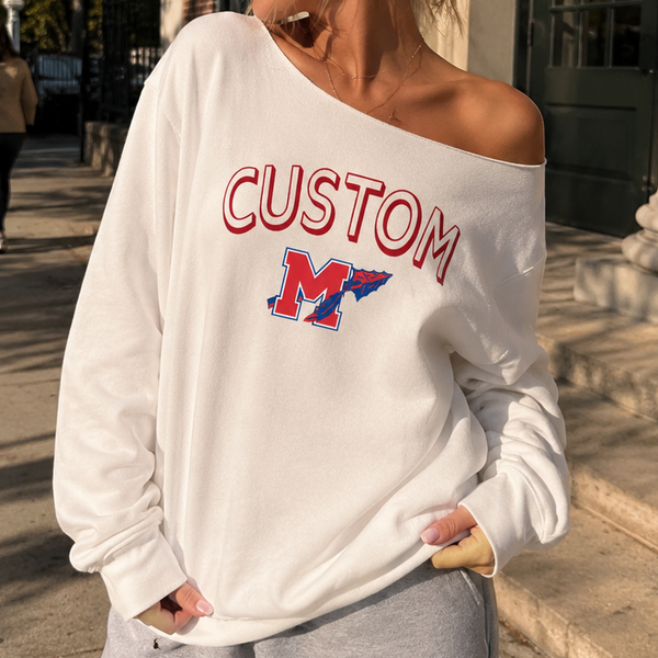 Off the Shoulder Crewneck