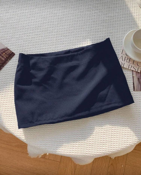 Varsity Soft Micro Skirt