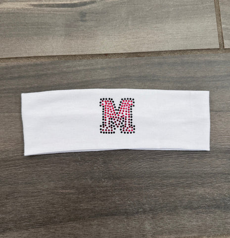 Rhinestone Logo Headband