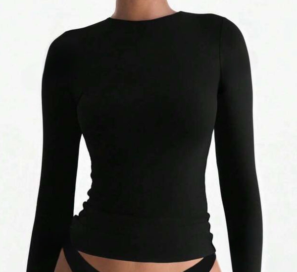 Smooth Fitted Long Sleeve