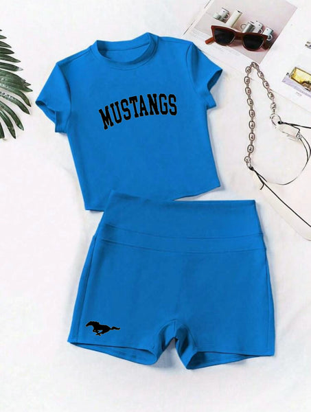 Baby Tee and Shorts Set