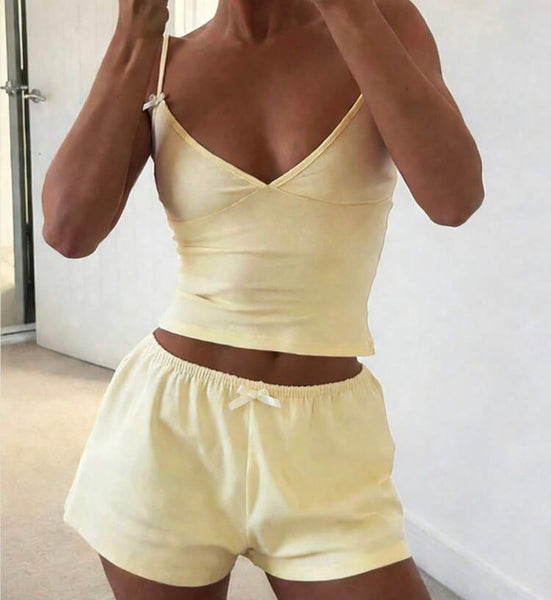 Bow Tank and Shorts Set