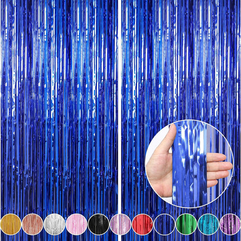 Curtain Tinsel Backdrop