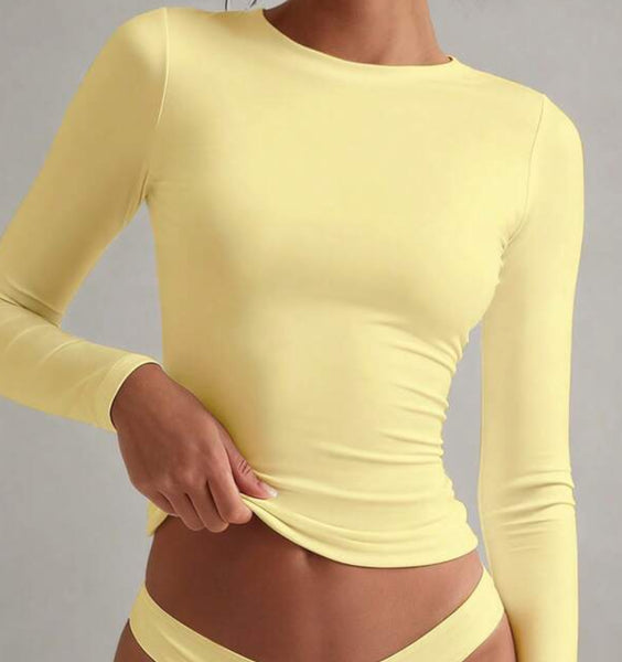 Smooth Fitted Long Sleeve