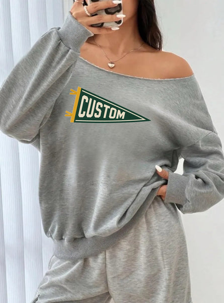 Pennant Crewneck