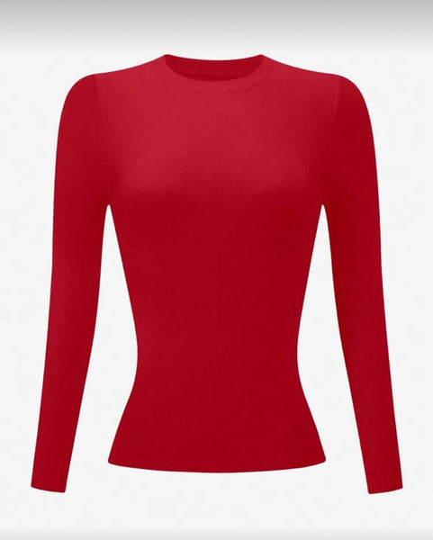 Varsity Fitted Long Sleeve