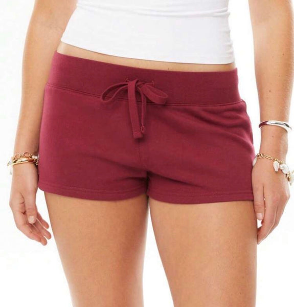 Varsity Text Drawstring Shorts