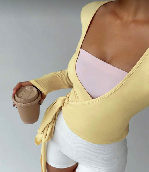 Wrap Long Sleeve
