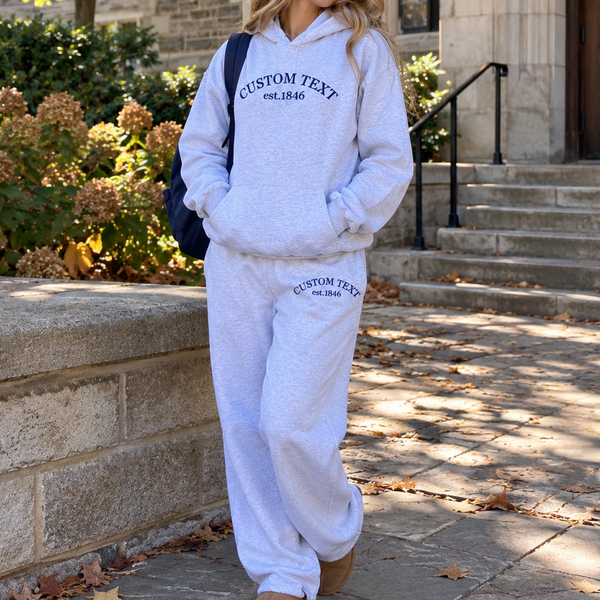 Minimalist Hoodie and Sweatpants Set