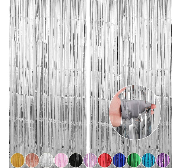 Curtain Tinsel Backdrop