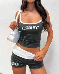Color block Varsity Set