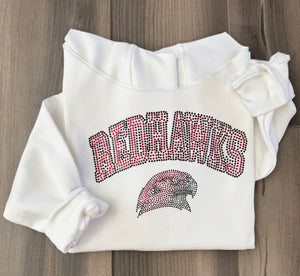 Rhinestone Varsity Crewneck
