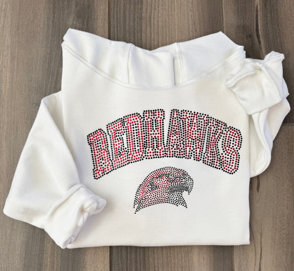 Rhinestone Varsity Crewneck