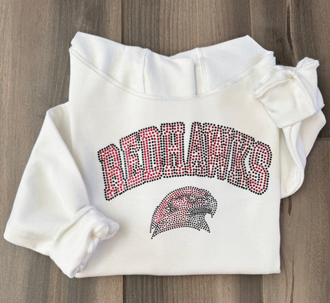 Rhinestone Varsity Crewneck
