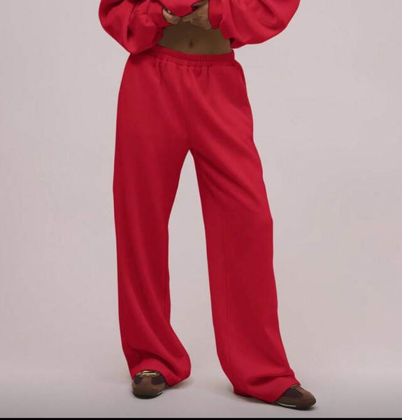 Logo Straight Leg Sweatpants