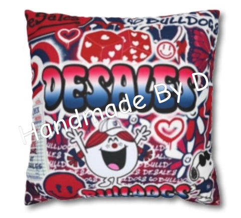 Spray Paint Pillow