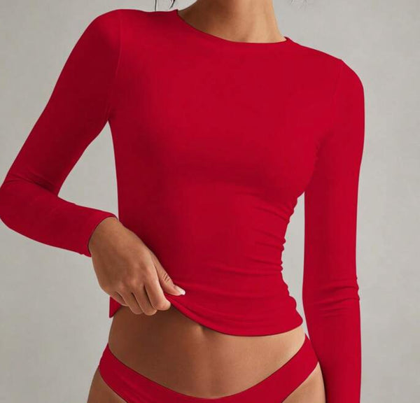 Smooth Fitted Long Sleeve