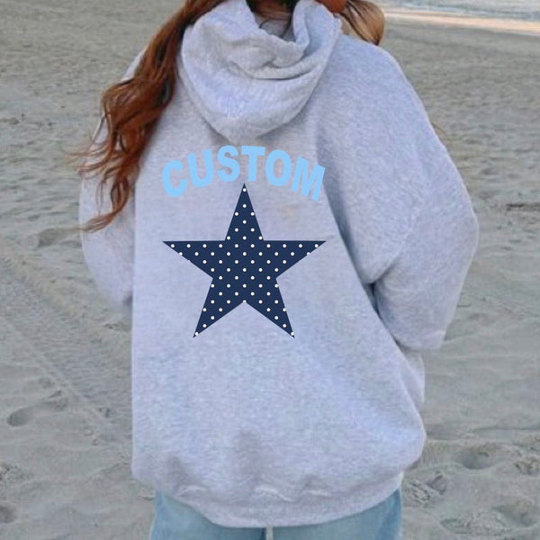 Polka Dot Star Hoodie