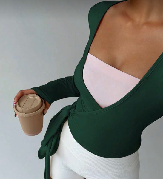 Wrap Long Sleeve