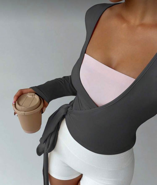 Wrap Long Sleeve