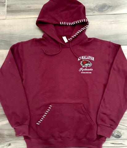 MH Inspired Hoodie with Hand Stitched Detail