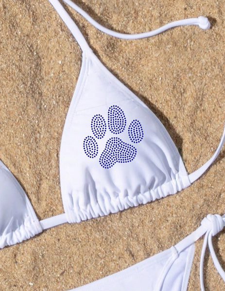 Rhinestone Bikini Set