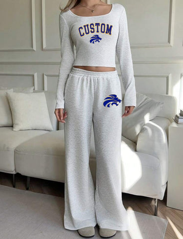 Long Sleeve and Sweats Set