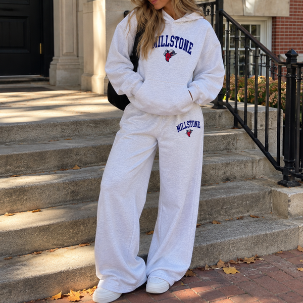 Oversized Hoodie and Sweats Set