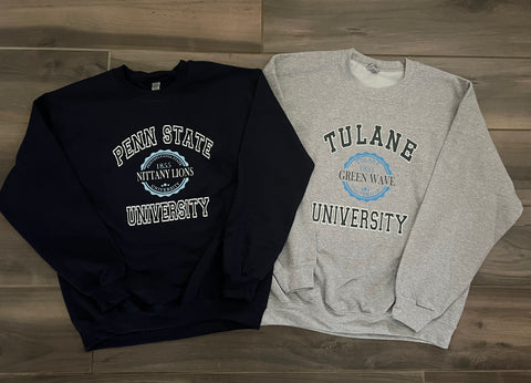 Vintage Crest Crewneck