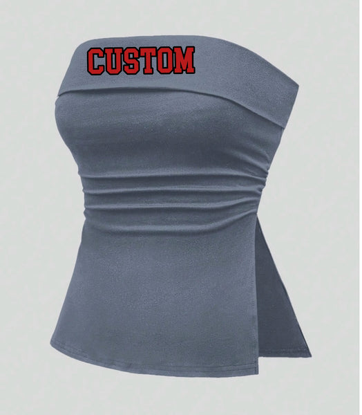 Slit Side Tube Top