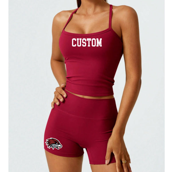 Workout Tank and Shorts Set