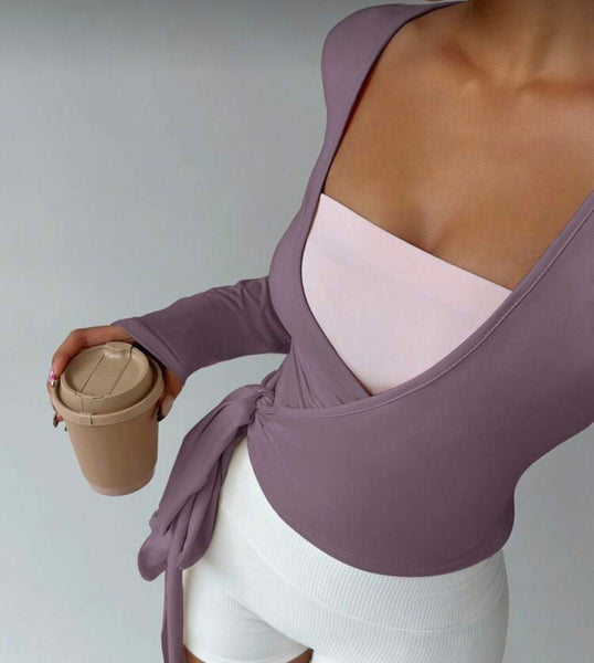 Wrap Long Sleeve