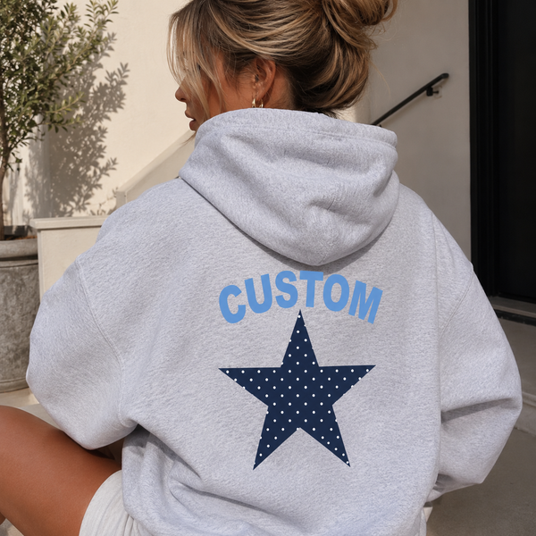 Polka Dot Star Hoodie
