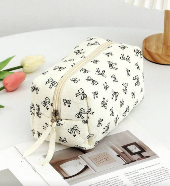 Bow Makeup Bag