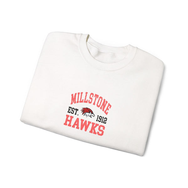 Embroidered Mascot Est Crewneck