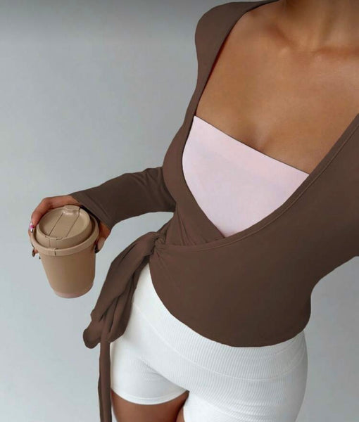 Wrap Long Sleeve