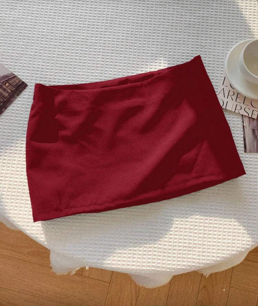Varsity Soft Micro Skirt
